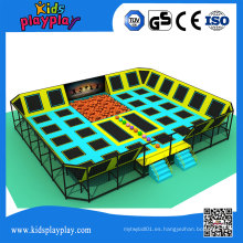 Kidsplayplay Muti-Function Kids Large Salto de interior Bungee Trampoline Park